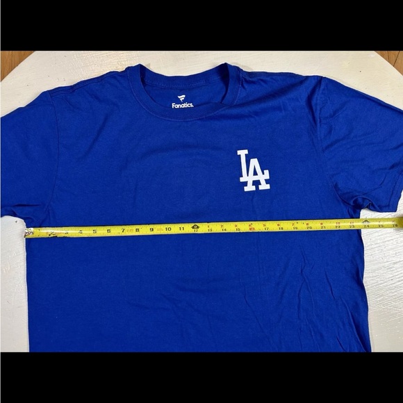 Fanatics Los Angeles Dodgers Team #1 Dad Graphic Blue SS T-Shirt Men’s Size XL - Picture 6 of 8